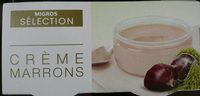 Sélection Dessert crème de Marrons