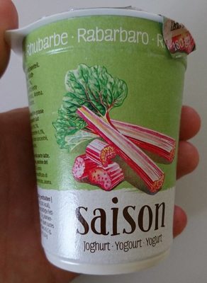 Saison Yogourt - Rhubarbe