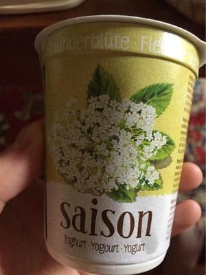 Saison Joghurt Migros, Holunderblüte front packaging
