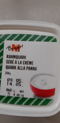 Rahmquark M Budget, Nature