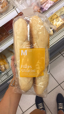 Sfilatini Flutes - Precooked front packaging