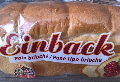Einbach / pain brioché / pane tipo brioche front packaging