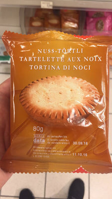 Walnut tart front packaging