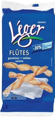 Flûtes - Léger - 130 G front packaging