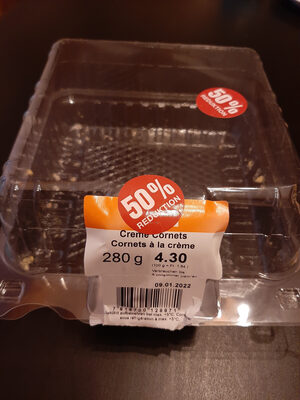 Creme Cornets