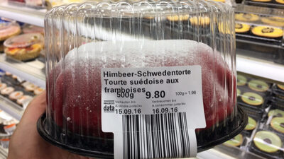 Tourte Suédoise aux Framboises