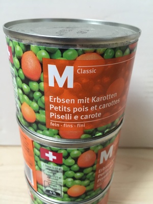 Petits pois et carottes