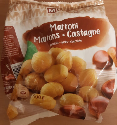 Marroni geschält