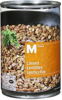 Linsen bereit front packaging