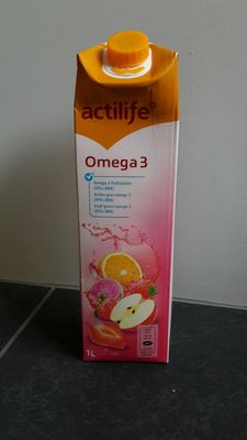 Omega 3 front packaging