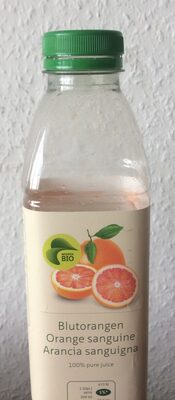 Blutorangensaft Migros Bio, Blutorangen