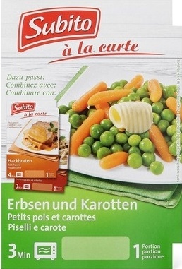 Petits pois et carottes