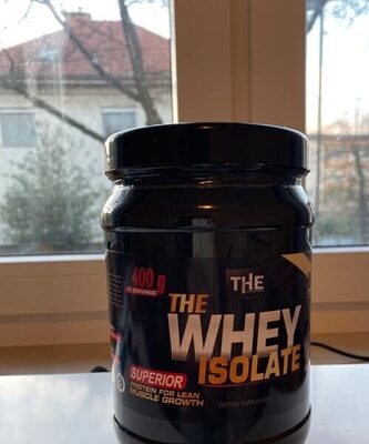 The Whey Isolate front packaging