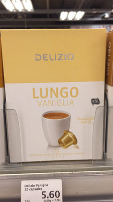 LUNGO VANIGLIA FLAVOURED COFFEE