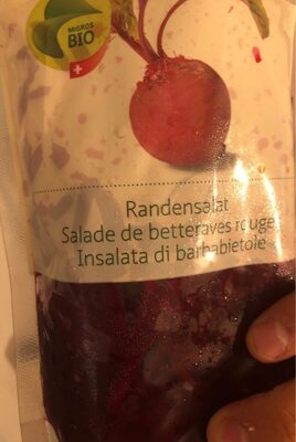 Salade de betteraves rouge Bio