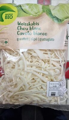 Chou blanc râpé
