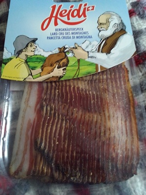 lard cru des montagnes