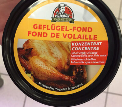 Chef Metzger Fond de volaille