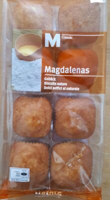 Magdalenas biscuits nature
