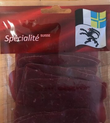 Viande séchée des Grisons
