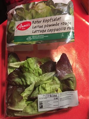 Laitue pommée rouge