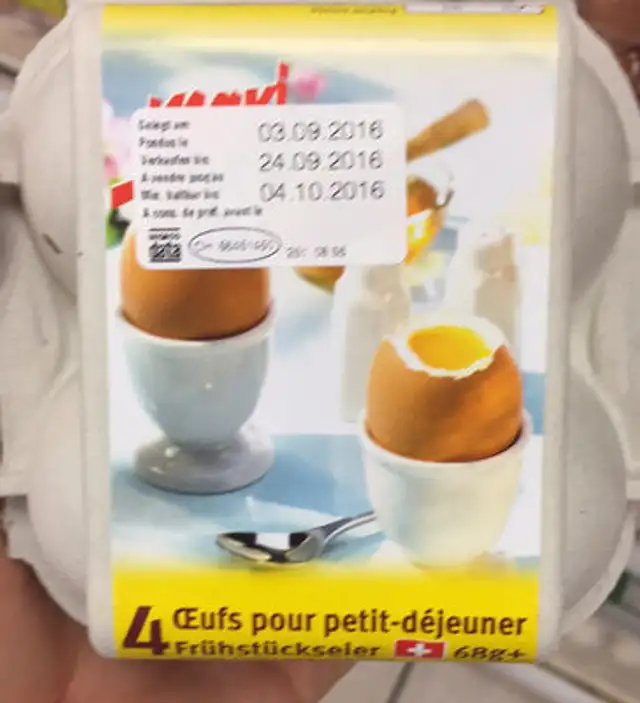 4 Œufs pour Petit-Déjeuner front packaging