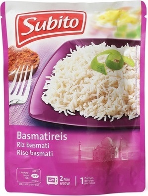 Basmatireis front packaging