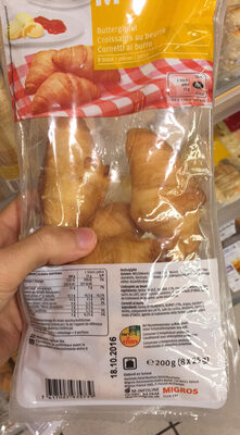 Croissants au beurre