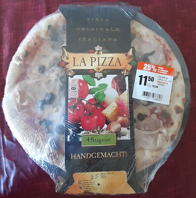 La pizza 4 Stagioni