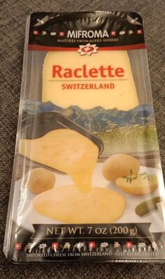 Raclette switzerland front packaging