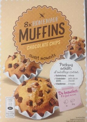 Muffins, chocolate chips