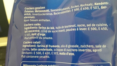 Party crackers salé