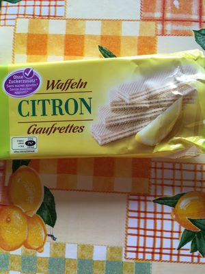 Wafers lemon