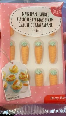 Carotte en massepain