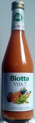 Biotta Vita 7 front packaging