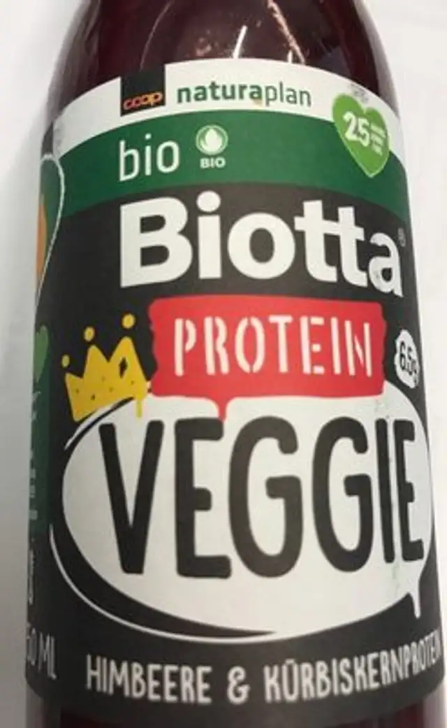 BIOTTA PROTEIN VEGGIE front packaging