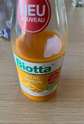 Biotta Vital Immun front packaging