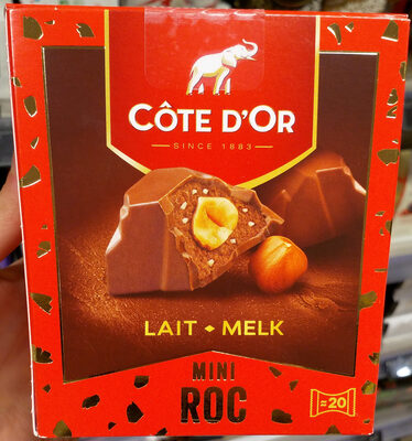 Mini roc lait front packaging