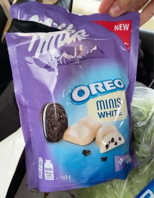 Milka oreo minis white
