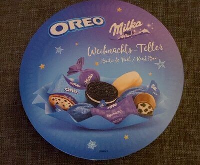Oreo Weihnachts-Teller