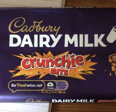Dairy milk crunchie bites