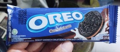 OREO chocolate cream 27,6g front packaging