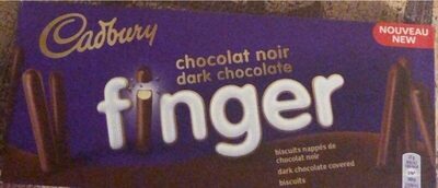 Finger chocolat noir