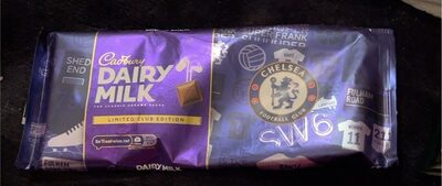 Cadburys dairy milk front packaging