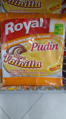 Pudin sabor a vainilla
