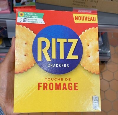 Crackers touche fromage