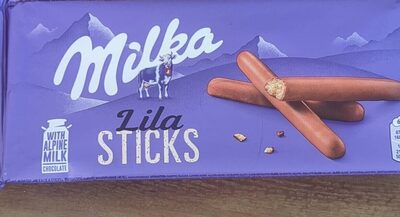 Печенья милка lila  sticks