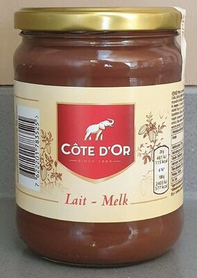 Pâte à tartiner au lait et au cacao