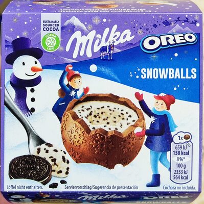 Milka Snowballs - Oreo