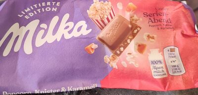 Milka Popcorn,Knistert&Karamell